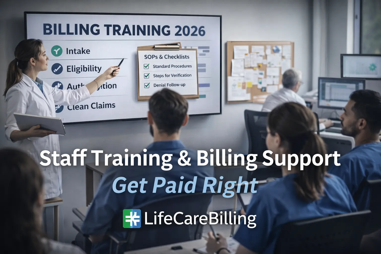 Staff Training & Billing Support (2026): Build a Team That Gets Paid Right | LifeCareBilling