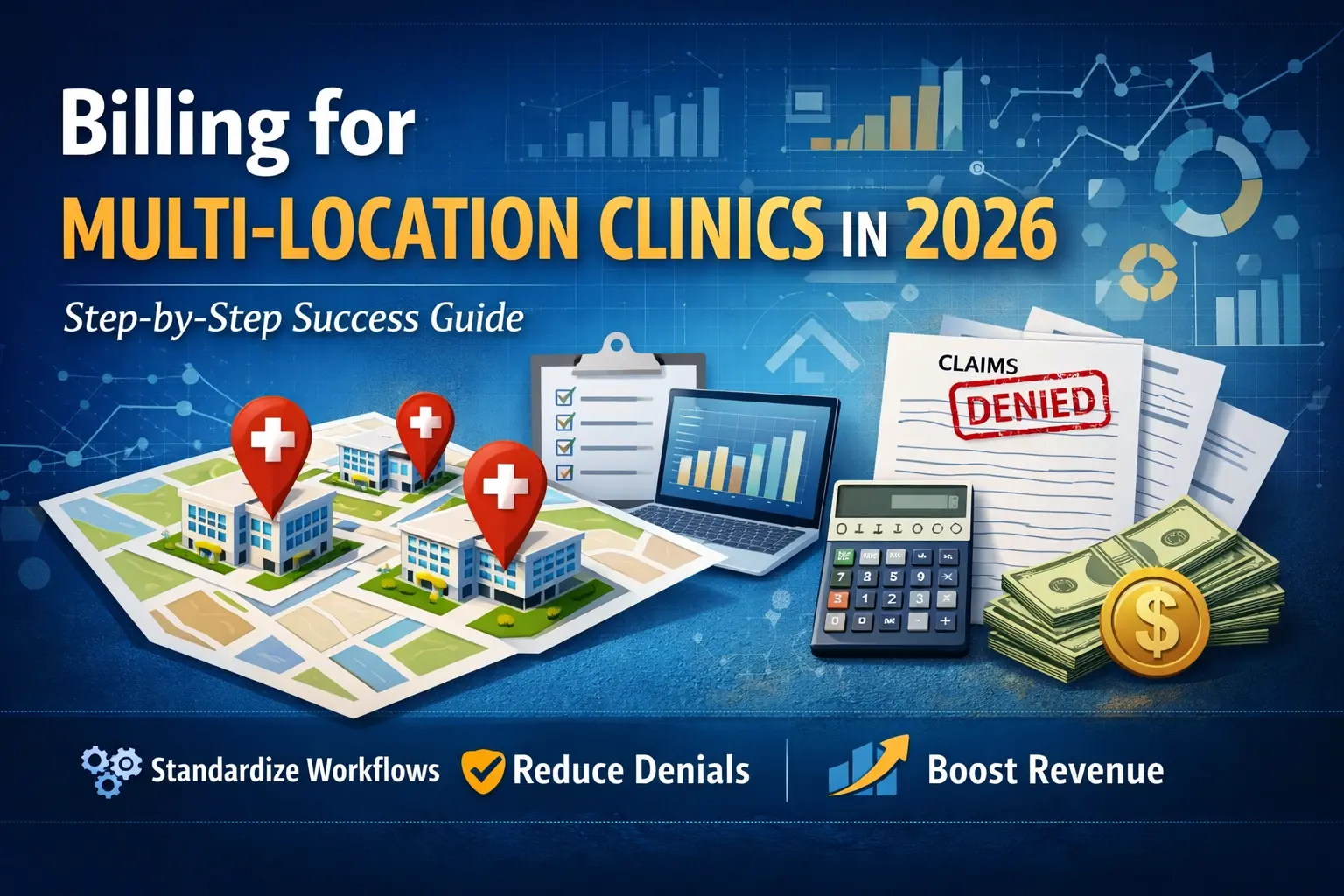 Billing for Multi-Location Clinics in 2026 | Step-by-Step RCM Guide