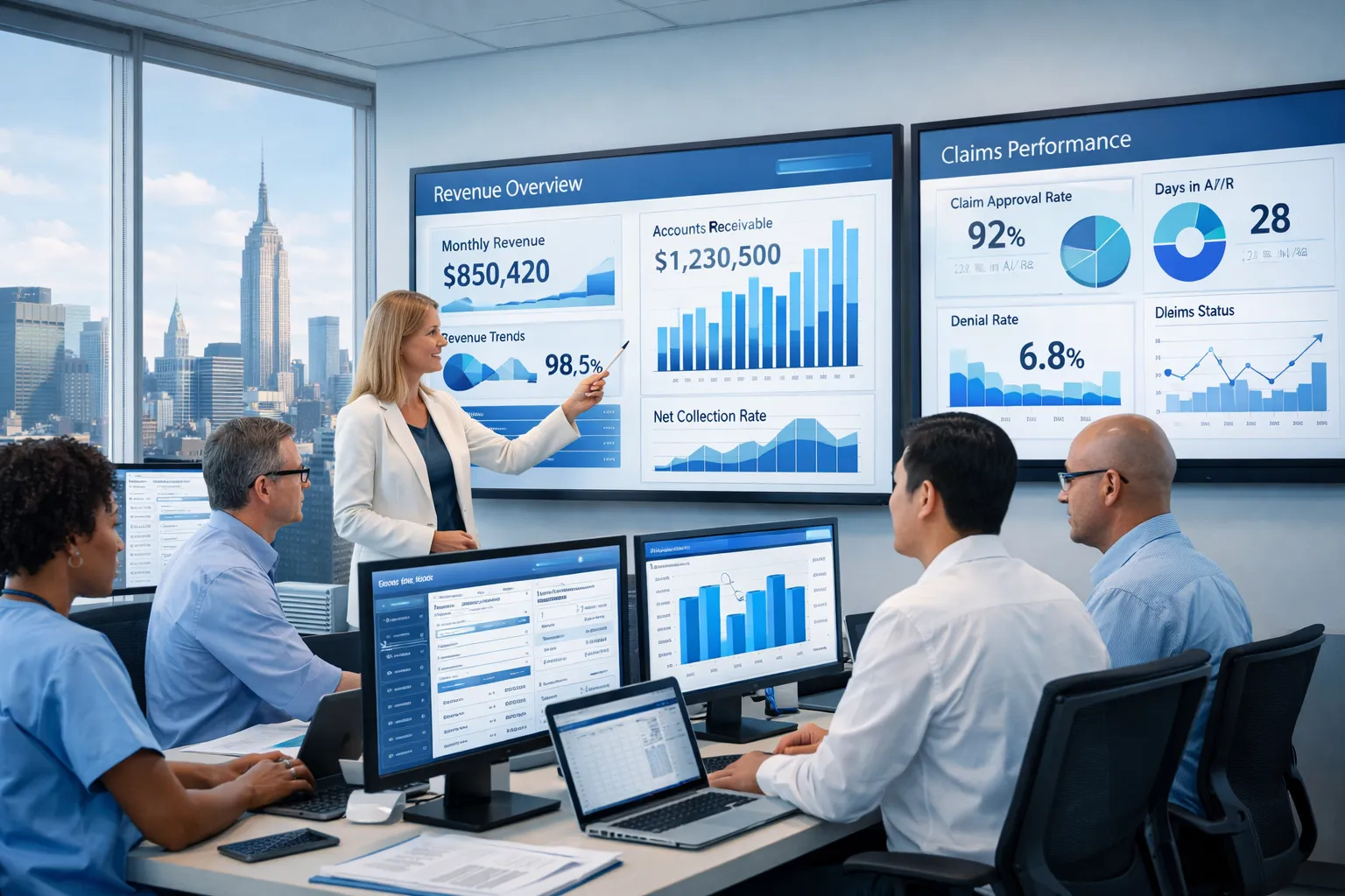 Real-Time Reporting & Analytics for Medical Billing | New York